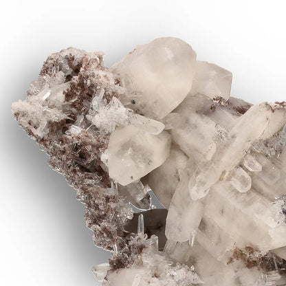 Lattice Quartz with Foitite from Erongo Mountains, Namibia