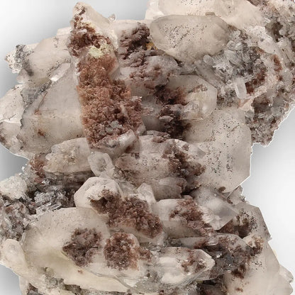 Lattice Quartz with Foitite from Erongo Mountains, Namibia