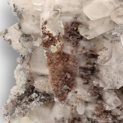 Lattice Quartz with Foitite from Erongo Mountains, Namibia