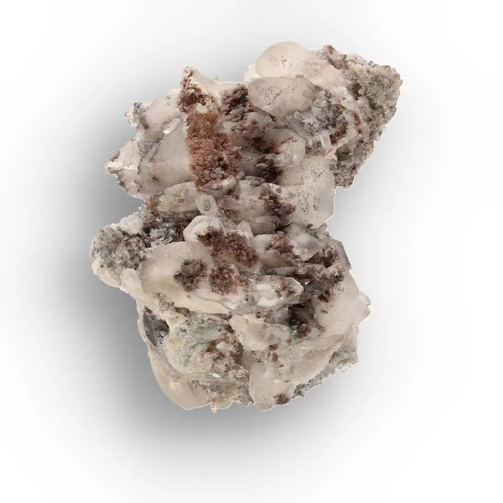 Lattice Quartz with Foitite from Erongo Mountains, Namibia
