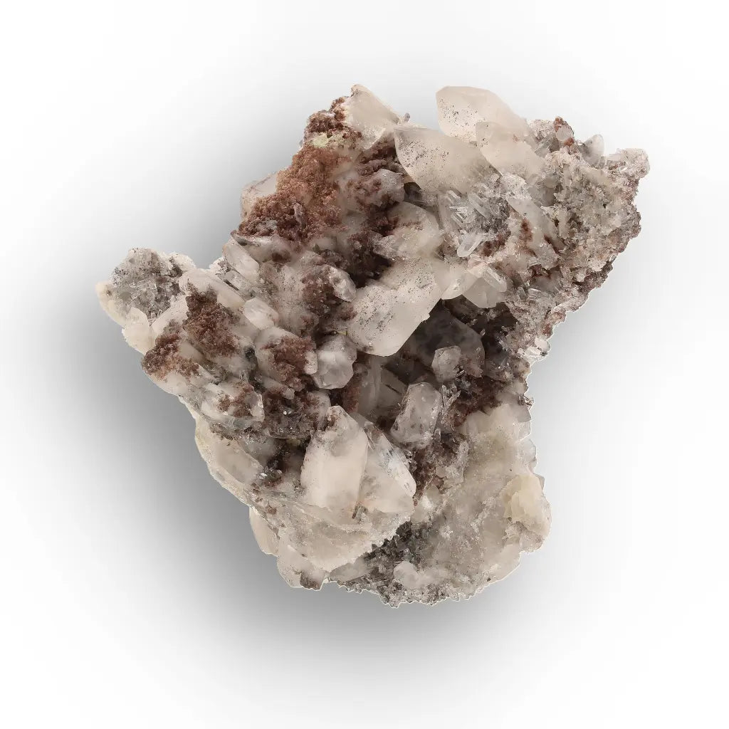 Lattice Quartz with Foitite from Erongo Mountains, Namibia