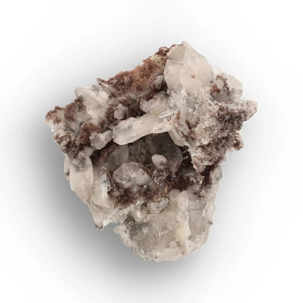 Lattice Quartz with Foitite from Erongo Mountains, Namibia