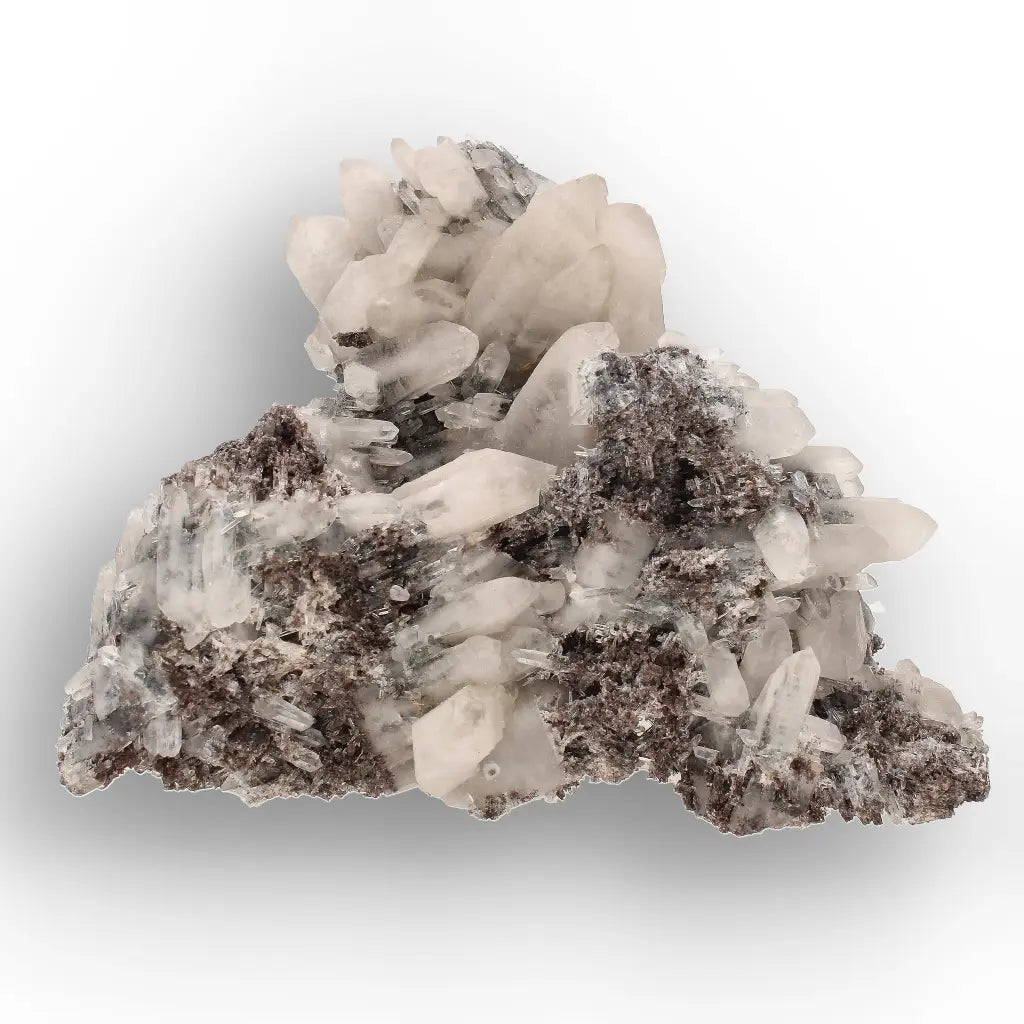Architectural Lattice Quartz with Foitite, Erongo Namibia