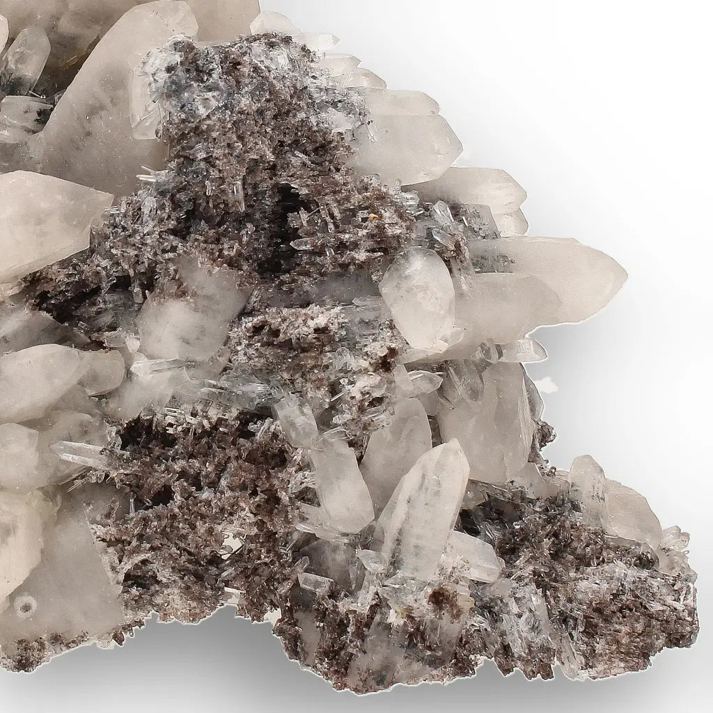 Architectural Lattice Quartz with Foitite, Erongo Namibia