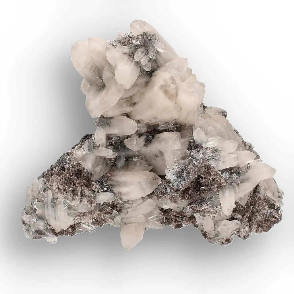 Architectural Lattice Quartz with Foitite, Erongo Namibia