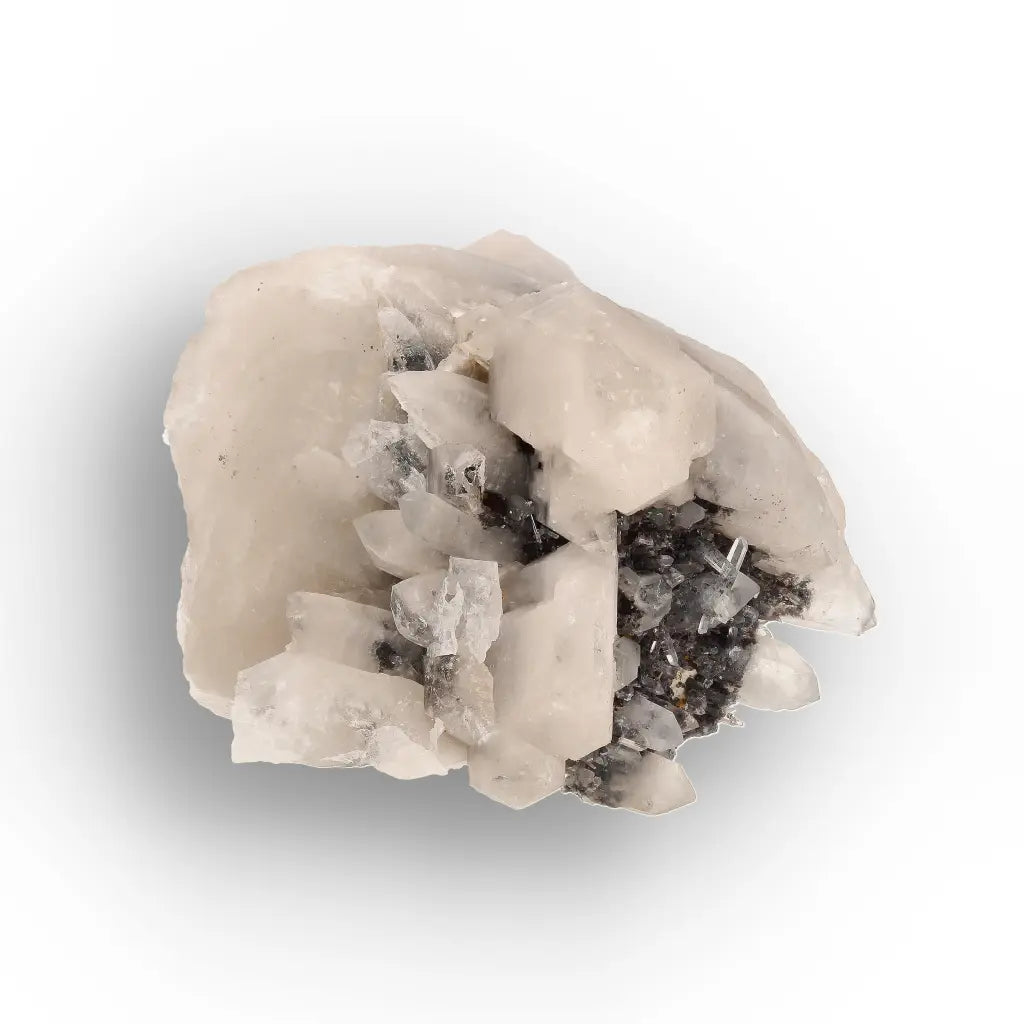 Lattice Quartz with Foitite from Erongo Mountains, Namibia