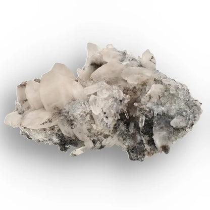 Lattice Quartz with Foitite Cluster from Erongo, Namibia