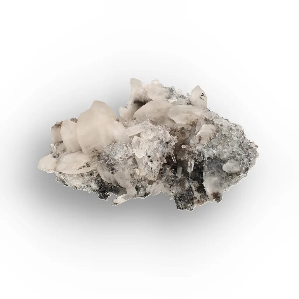 Lattice Quartz with Foitite Cluster from Erongo, Namibia