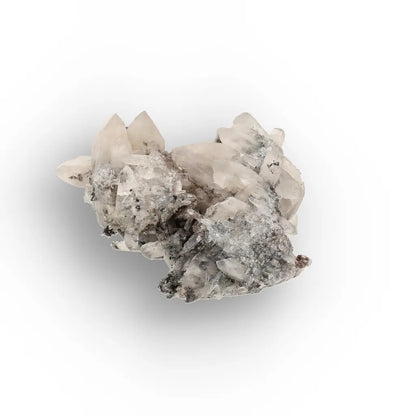 Lattice Quartz with Foitite Cluster from Erongo, Namibia
