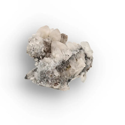 Lattice Quartz with Foitite Cluster from Erongo, Namibia