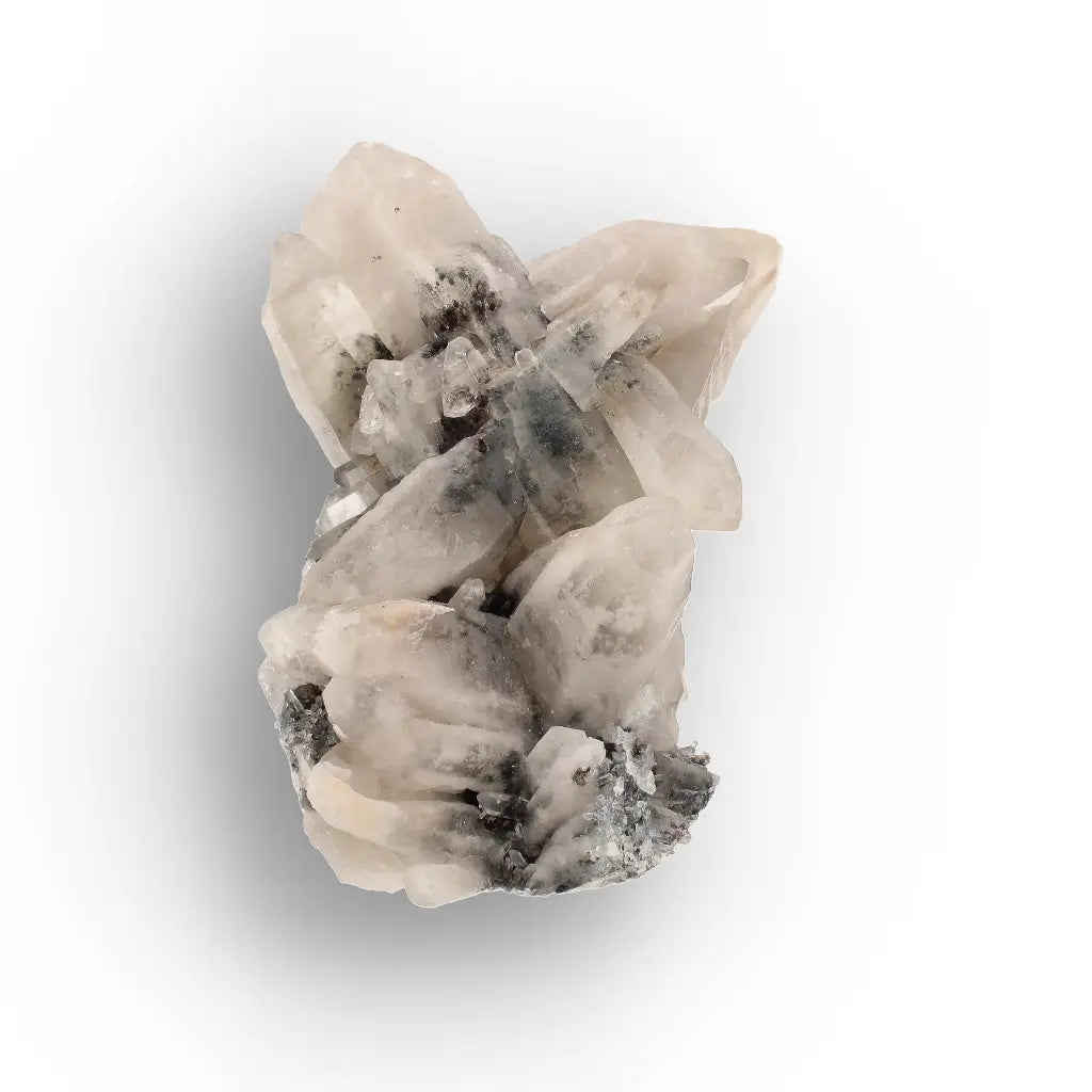 Lattice Quartz with Foitite Cluster, Erongo Mountains Namibia