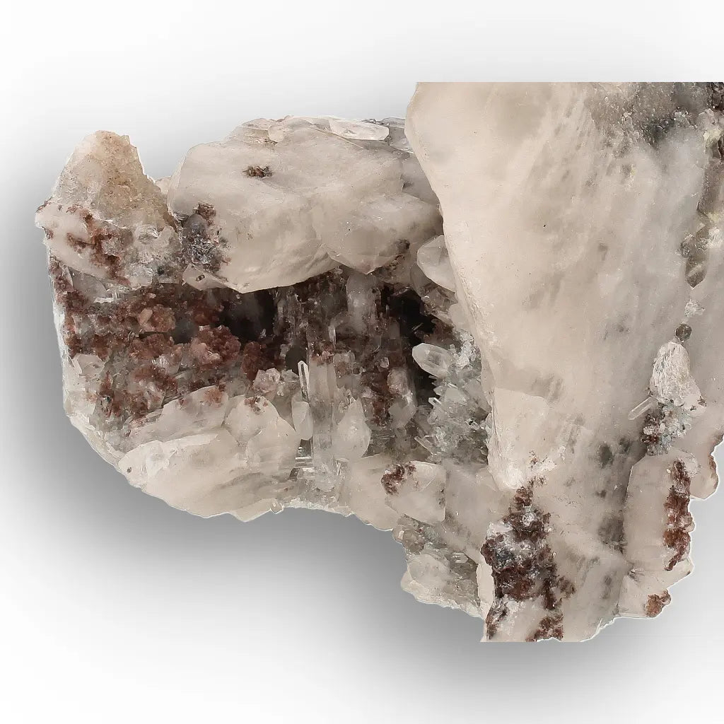 Lattice Quartz with Foitite Tower, Erongo Mountains Namibia