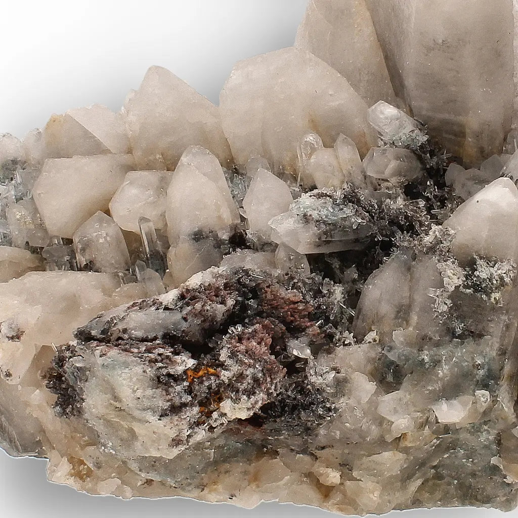 Lattice Quartz with Foitite Crest, Erongo Mountains Namibia