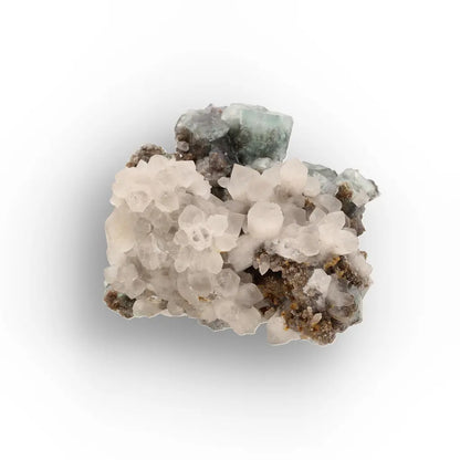 Okorusu Fluorite with Quartz Crystal Cluster from Namibia
