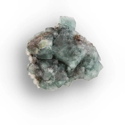 Sea Green Fluorite and Quartz from Okorusu Mine, Namibia