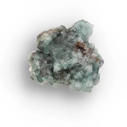 Sea Green Fluorite and Quartz from Okorusu Mine, Namibia