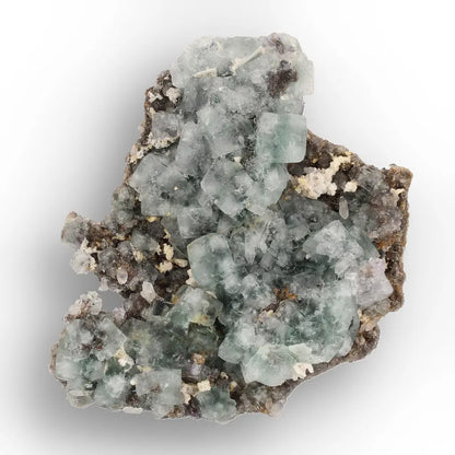 Sea Green Fluorite Crystal Cluster from Okorusu, Namibia