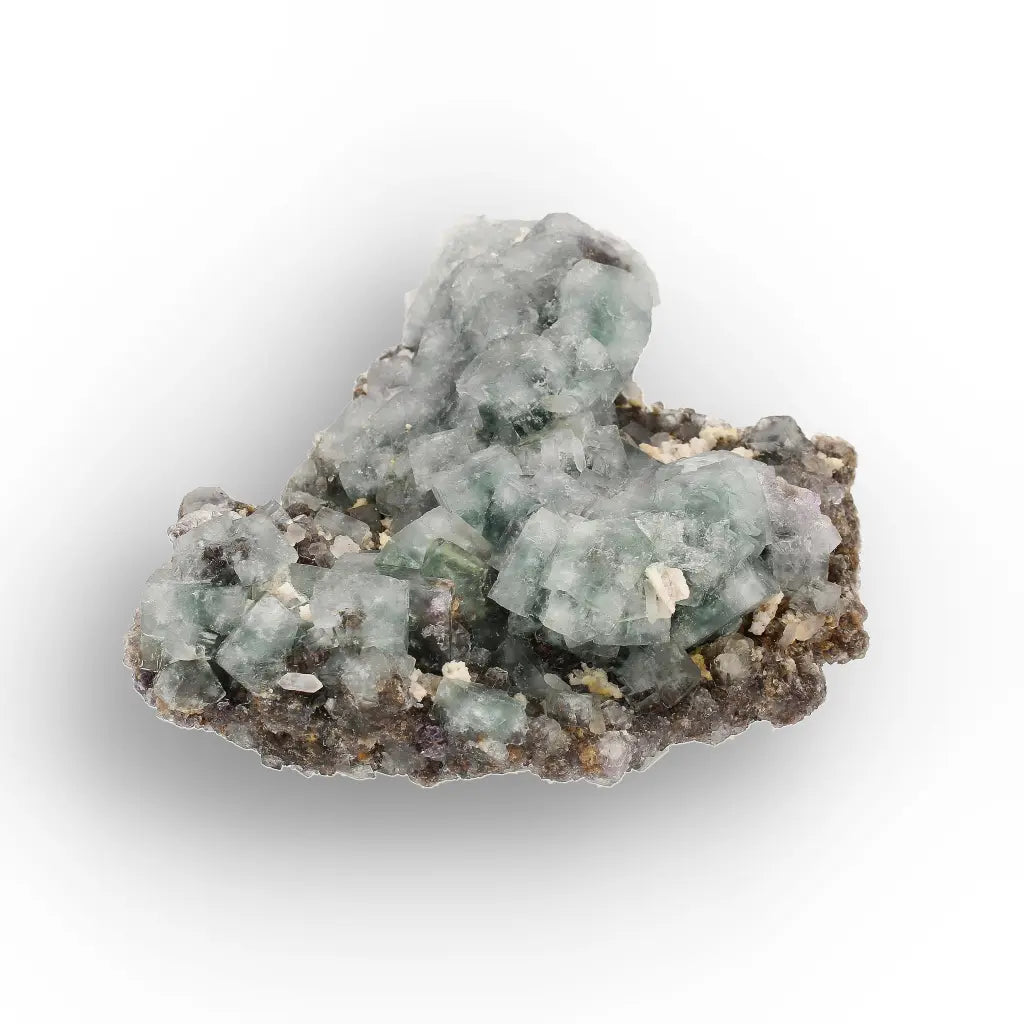 Sea Green Fluorite Crystal Cluster from Okorusu, Namibia
