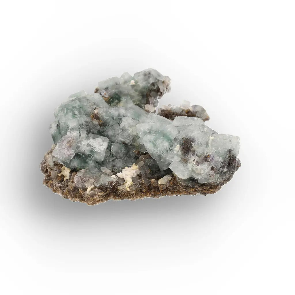 Sea Green Fluorite Crystal Cluster from Okorusu, Namibia