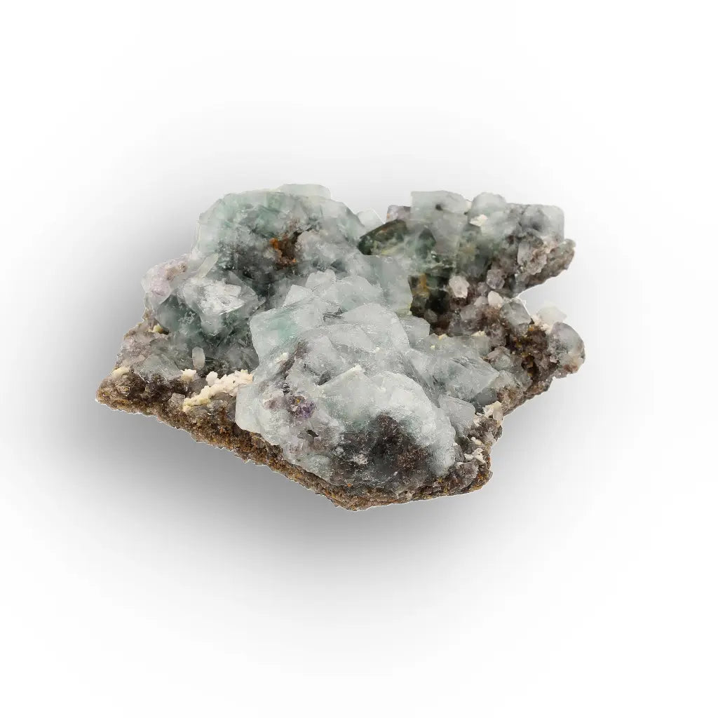 Sea Green Fluorite Crystal Cluster from Okorusu, Namibia