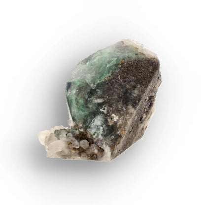 Sea Green Fluorite and Quartz from Okorusu Mine, Namibia