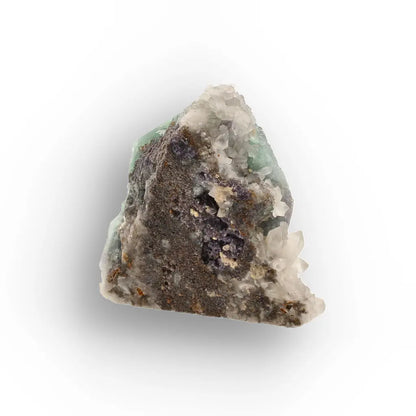 Sea Green Fluorite and Quartz from Okorusu Mine, Namibia