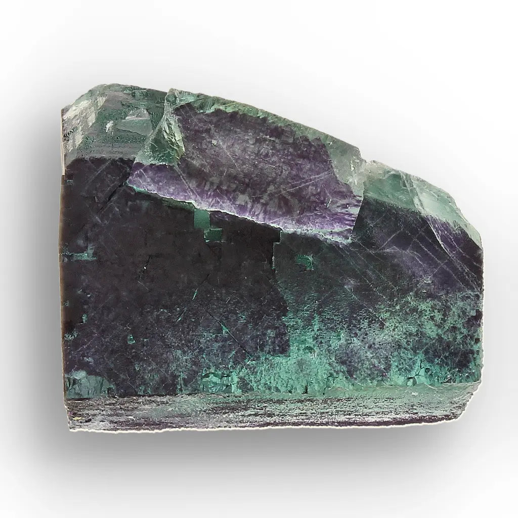 Green and Purple Fluorite Crystal from Okorusu, Namibia