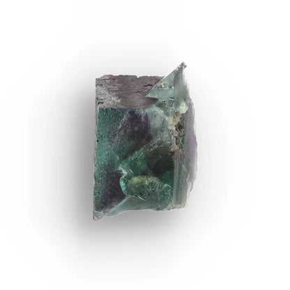 Green and Purple Fluorite Crystal from Okorusu, Namibia