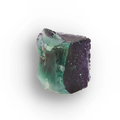 Green and Purple Fluorite Crystal from Okorusu, Namibia