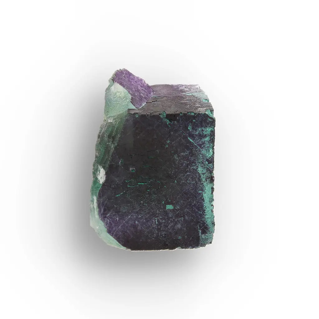 Green and Purple Fluorite Crystal from Okorusu, Namibia