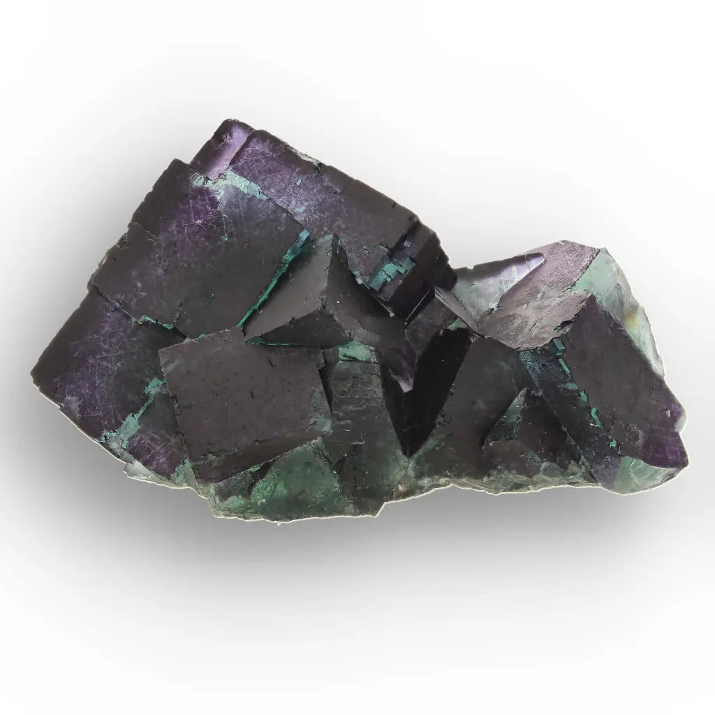 Purple and Green Fluorite Cluster from Okorusu Angel Pocket