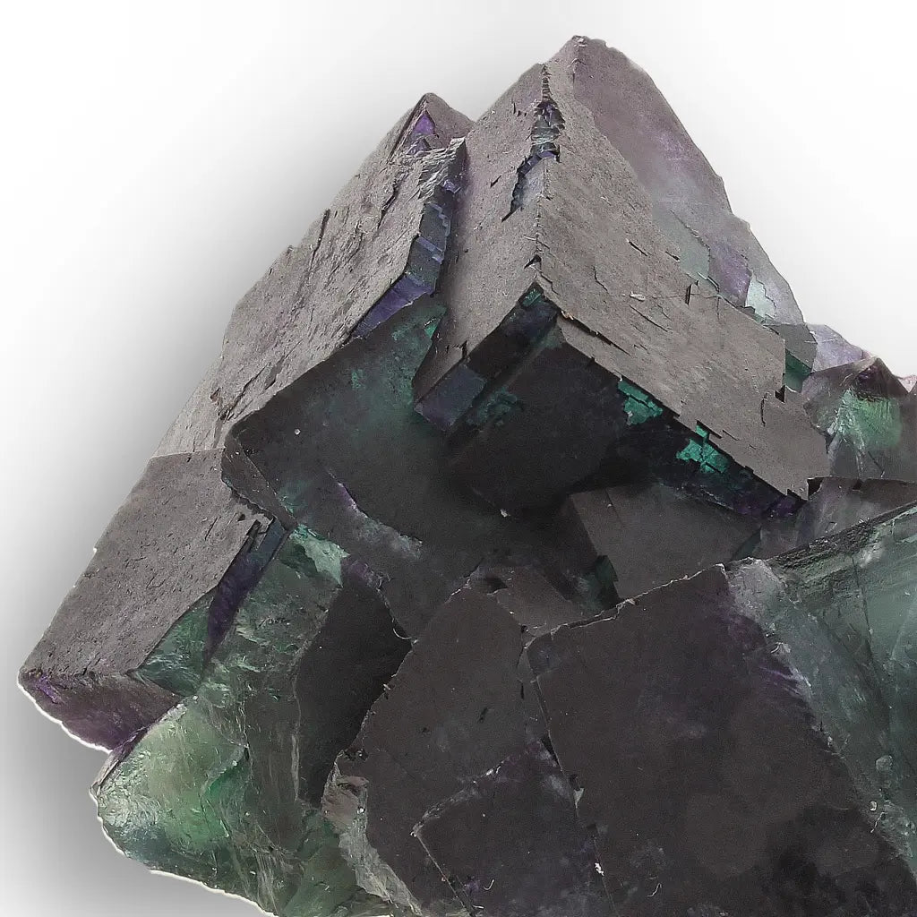 Purple and Green Fluorite Cluster from Okorusu Angel Pocket