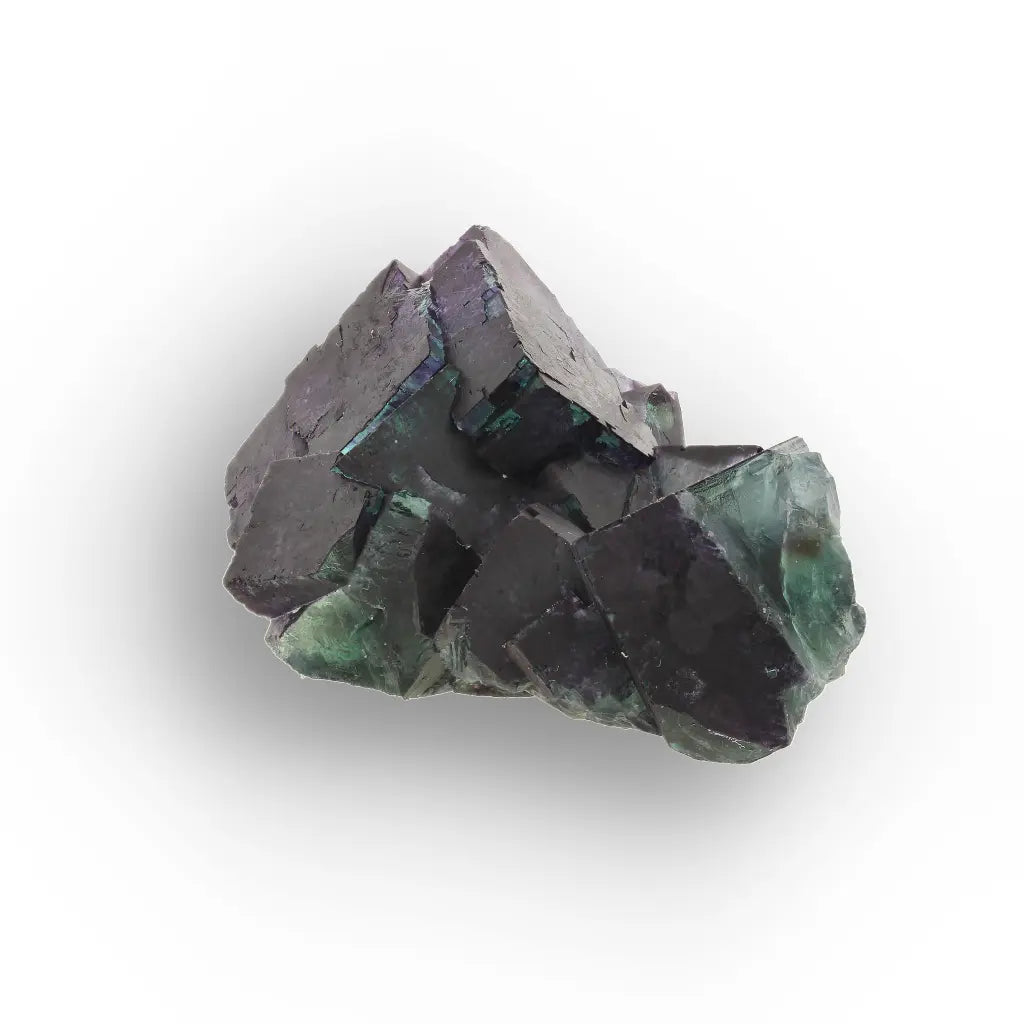Purple and Green Fluorite Cluster from Okorusu Angel Pocket
