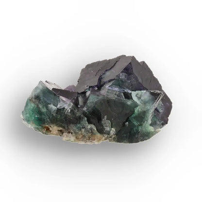 Purple and Green Fluorite Cluster from Okorusu Angel Pocket