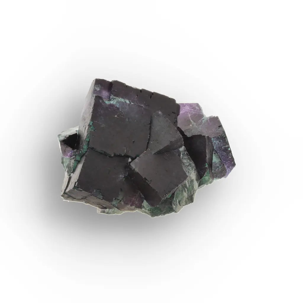 Purple and Green Fluorite Cluster from Okorusu Angel Pocket