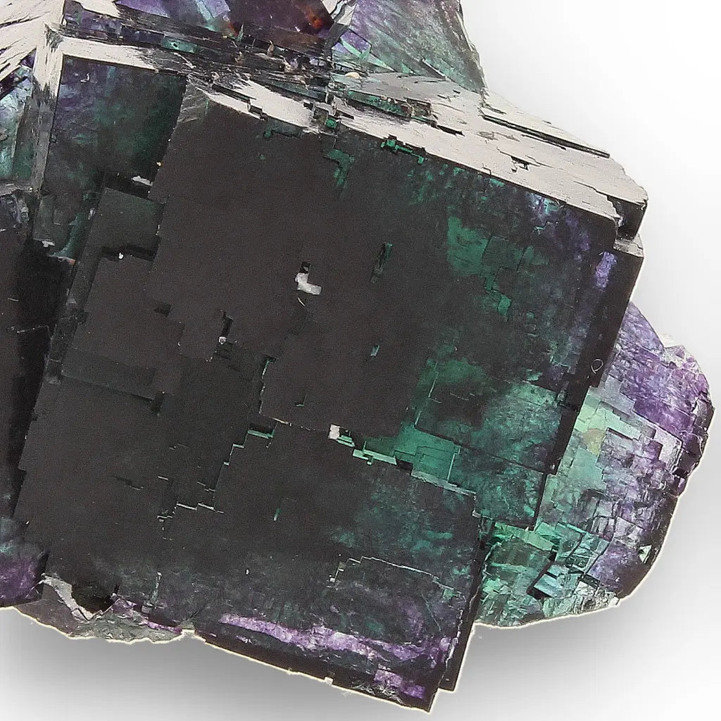 Purple and Green Fluorite from Okorusu Angel Pocket, Namibia