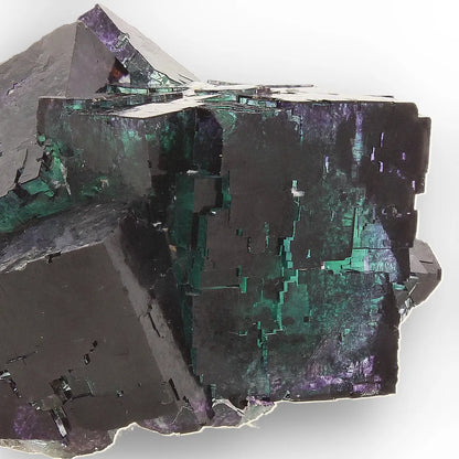 Purple and Green Fluorite from Okorusu Angel Pocket, Namibia