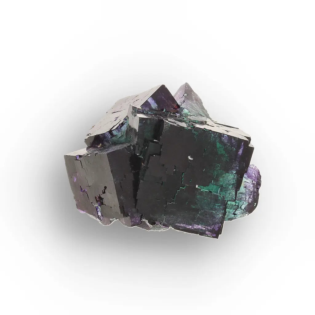 Purple and Green Fluorite from Okorusu Angel Pocket, Namibia