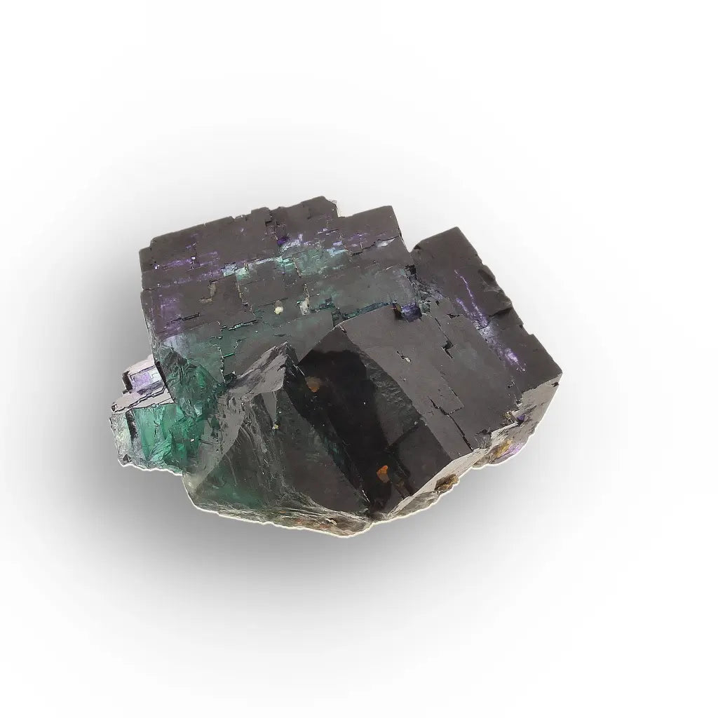 Purple and Green Fluorite from Okorusu Angel Pocket, Namibia