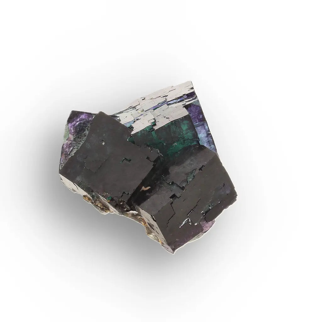 Purple and Green Fluorite from Okorusu Angel Pocket, Namibia