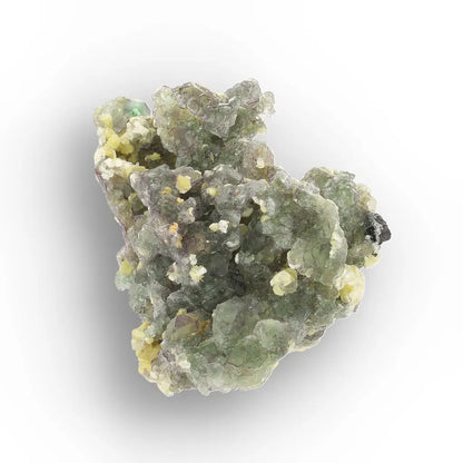 Gemmy Green Fluorite with Muscovite from Erongo, Namibia
