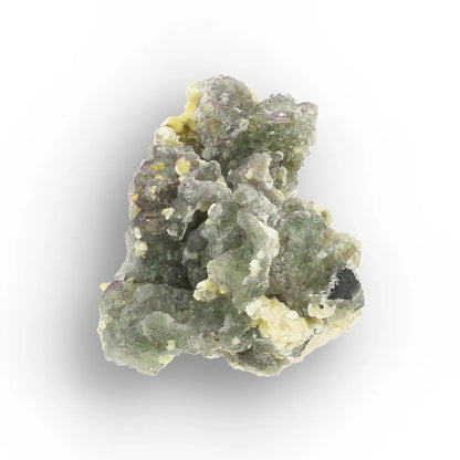 Gemmy Green Fluorite with Muscovite from Erongo, Namibia