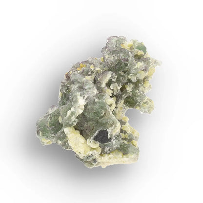 Gemmy Green Fluorite with Muscovite from Erongo, Namibia