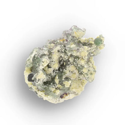 Gemmy Green Fluorite with Muscovite from Erongo, Namibia