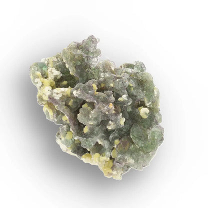 Gemmy Green Fluorite with Muscovite from Erongo, Namibia