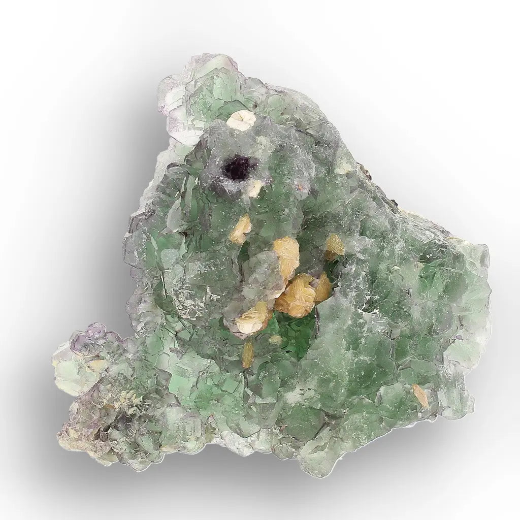 Collector's Green Fluorite with Muscovite from Erongo, Namibia