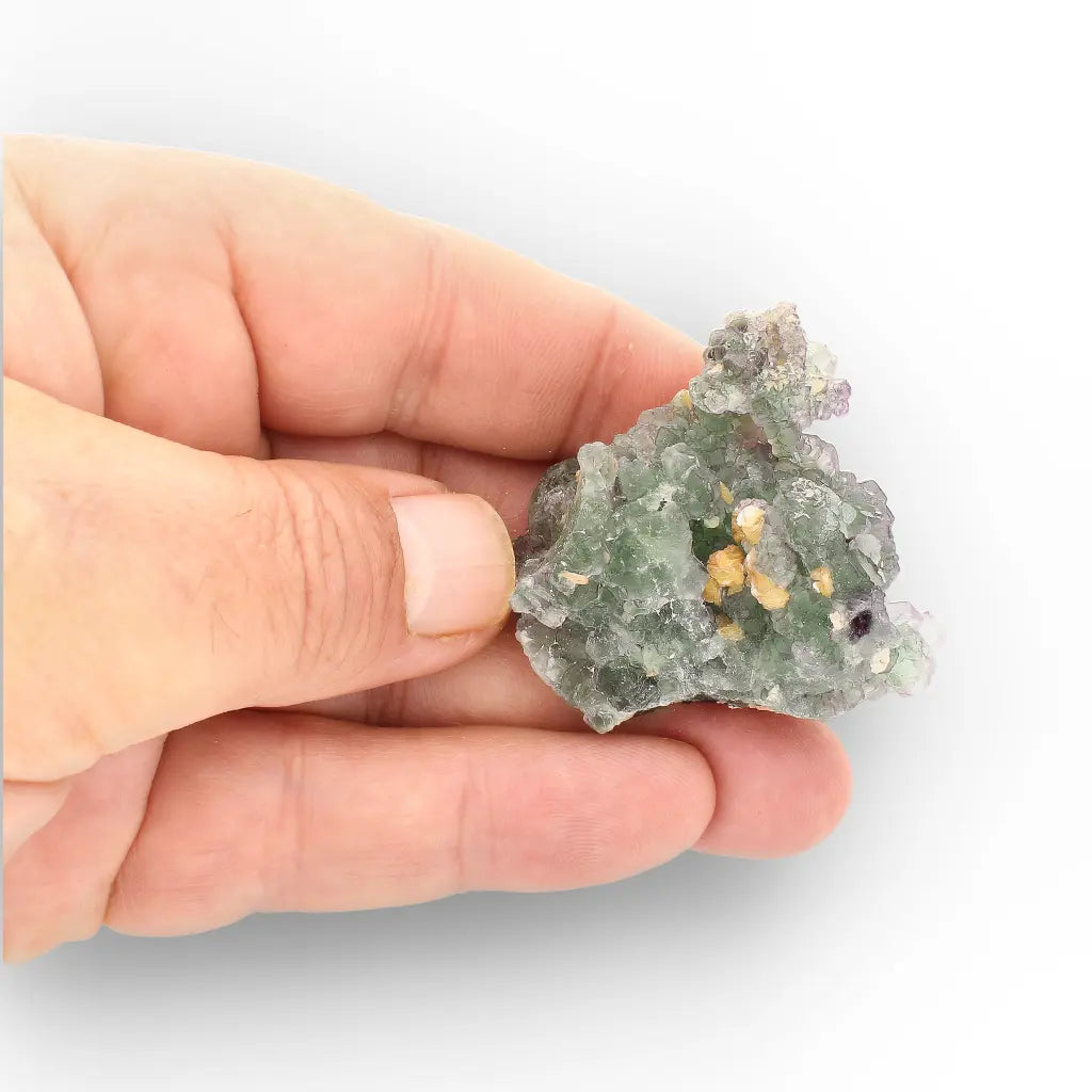 Collector's Green Fluorite with Muscovite from Erongo, Namibia