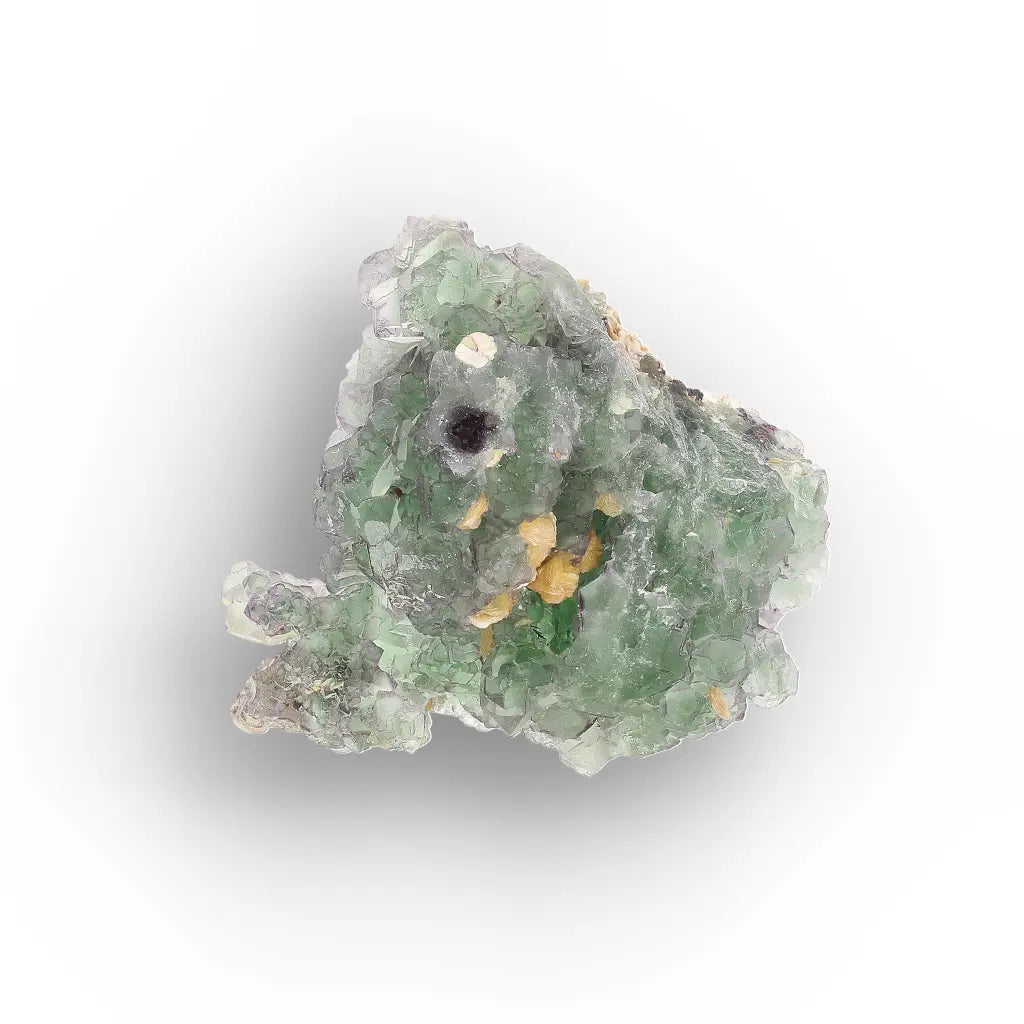 Collector's Green Fluorite with Muscovite from Erongo, Namibia