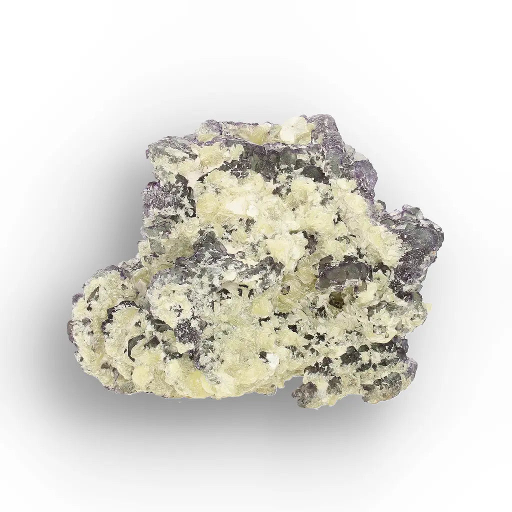 Purple & Green Fluorite with Muscovite from Erongo, Namibia