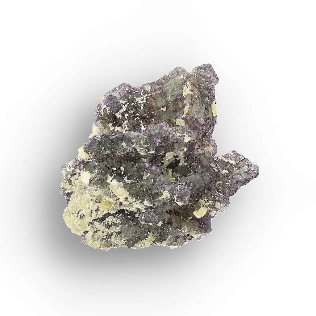 Purple & Green Fluorite with Muscovite from Erongo, Namibia